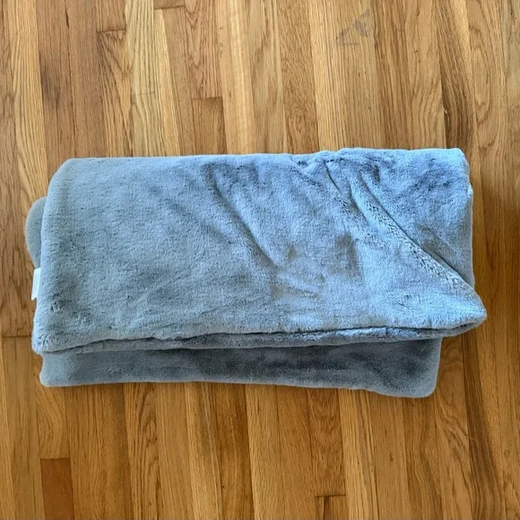 Saranoni Grand Faux Fur sleeping bag in Snow Fox gray - Picture 5 of 5